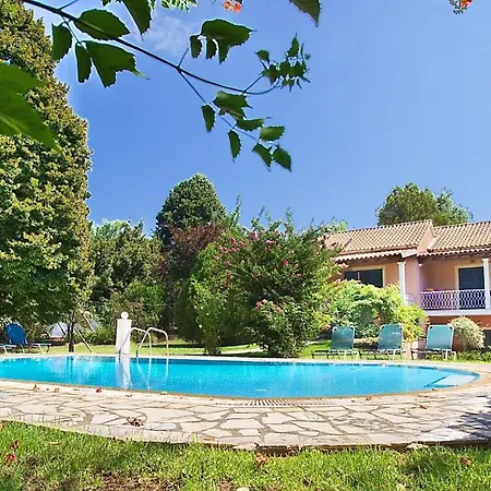 Villa Leda Karousádes Exterior foto